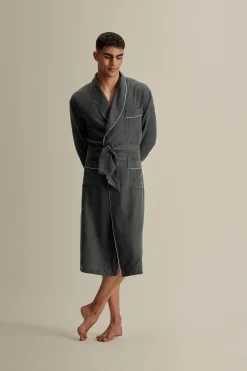 Hot Brushed Cotton Dressing Gown Loungewear