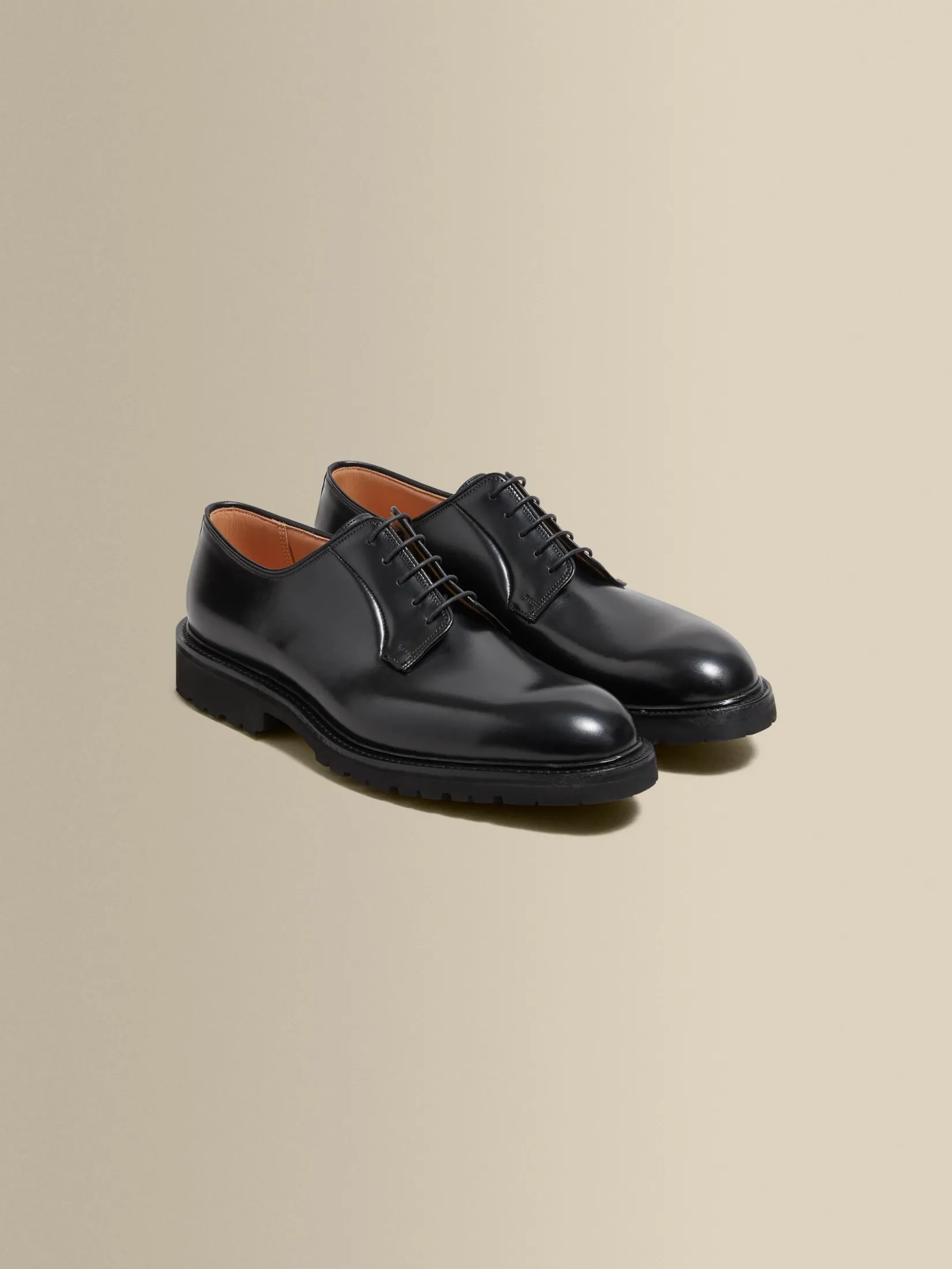 Online Calf Leather Derby Shoes Shoes