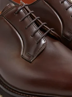 Hot Calf Leather Derby Shoes Shoes