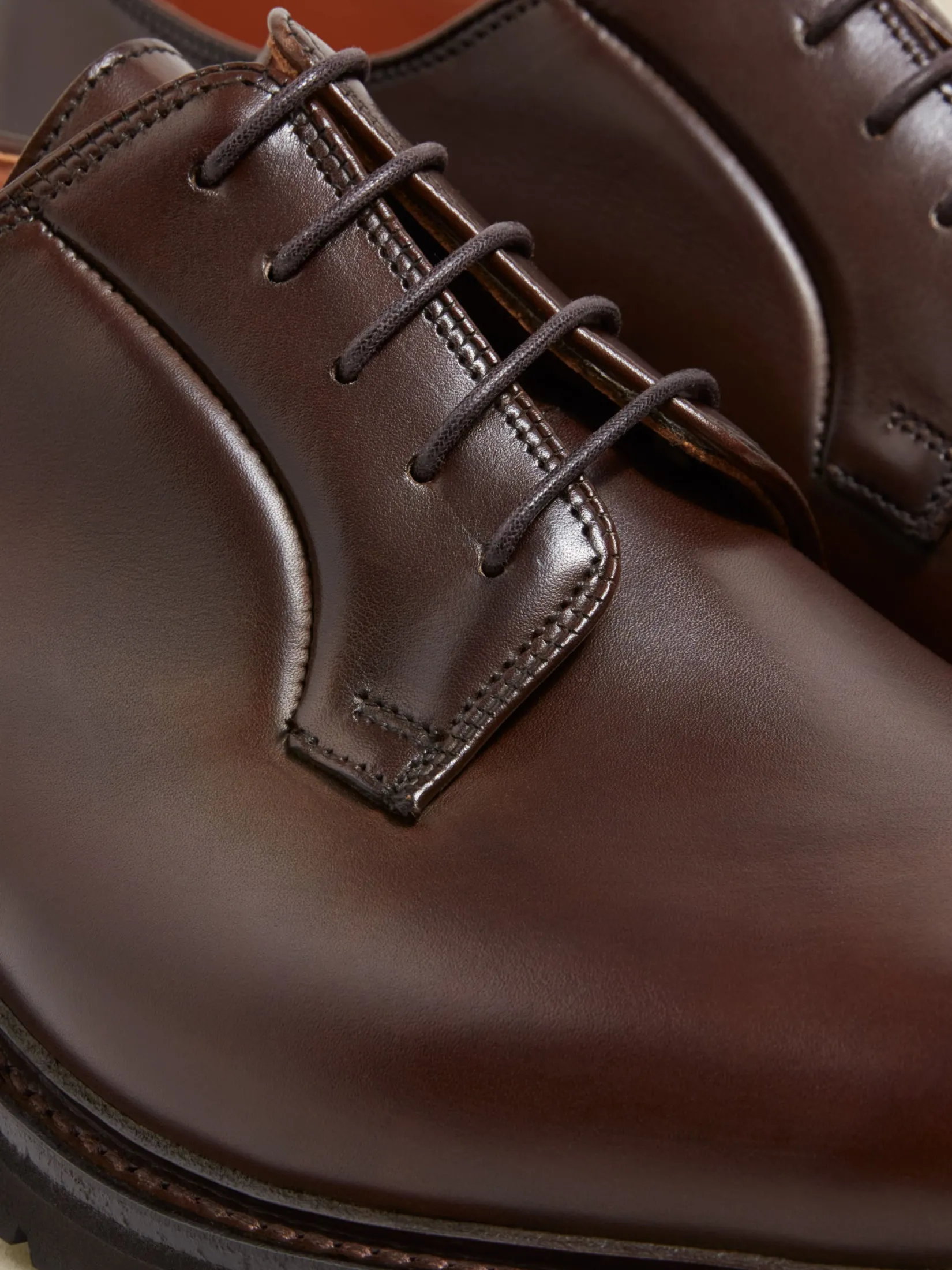 Hot Calf Leather Derby Shoes Shoes