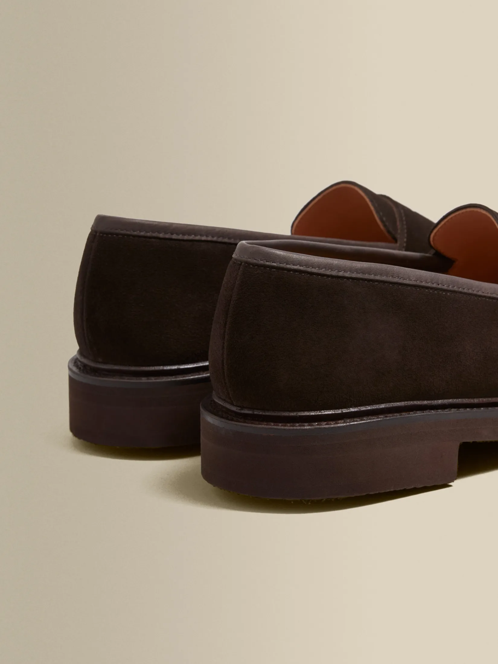 Hot Calf Suede Penny Loafer Shoes Shoes