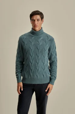 New Cashmere Chunky Roll Neck Sweater Knitwear