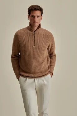 Sale Cashmere Half-Zip Sweater Knitwear