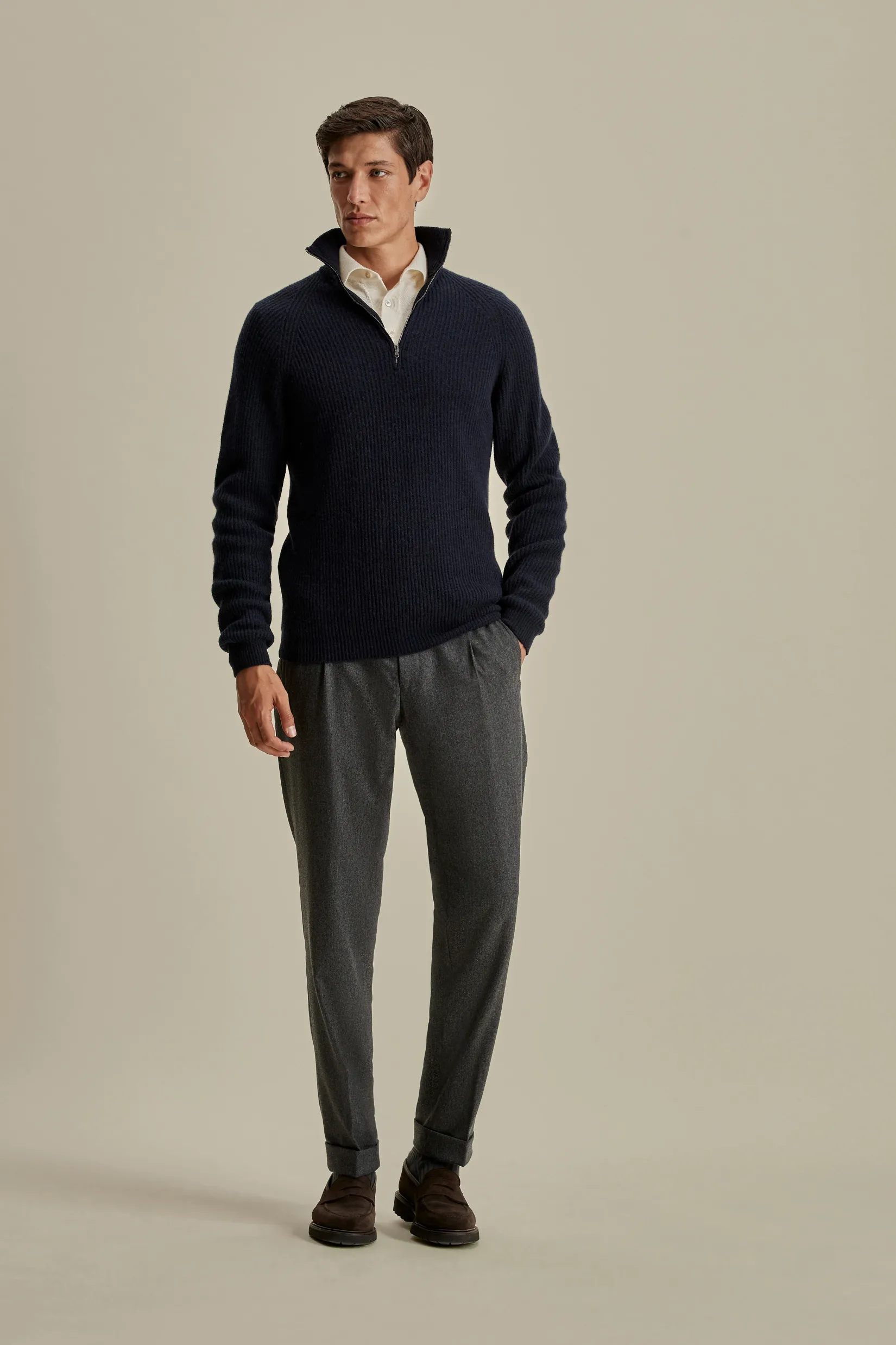 Best Cashmere Half-Zip Sweater Knitwear
