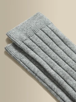 Clearance Cashmere Knitted Socks Accessories|Loungewear