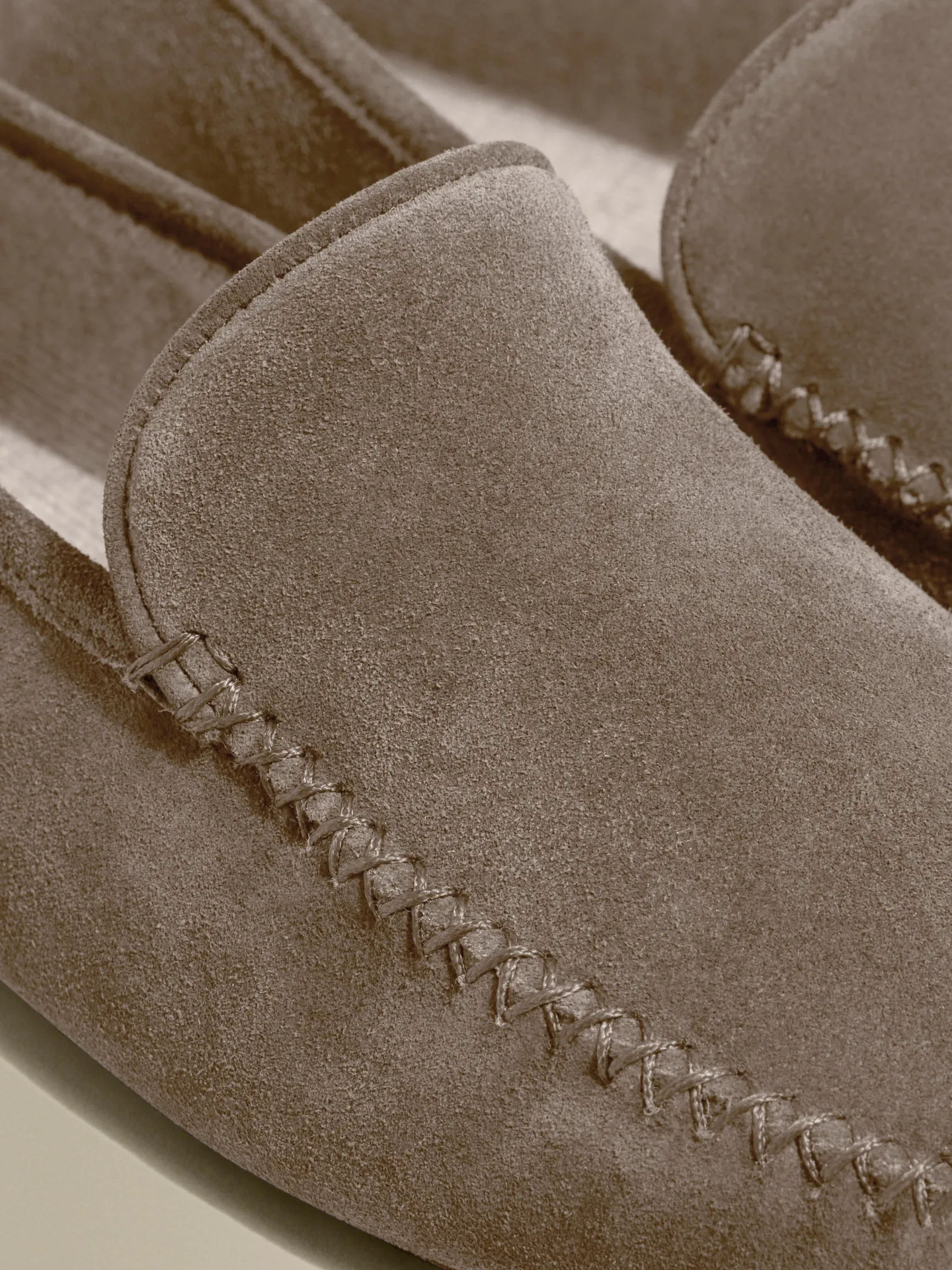 Clearance Cashmere Lined Suede Slippers Shoes|Accessories