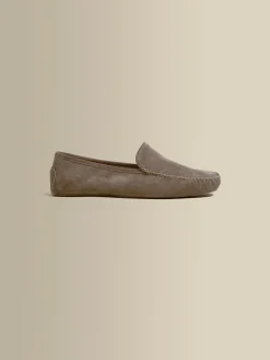 Clearance Cashmere Lined Suede Slippers Shoes|Accessories