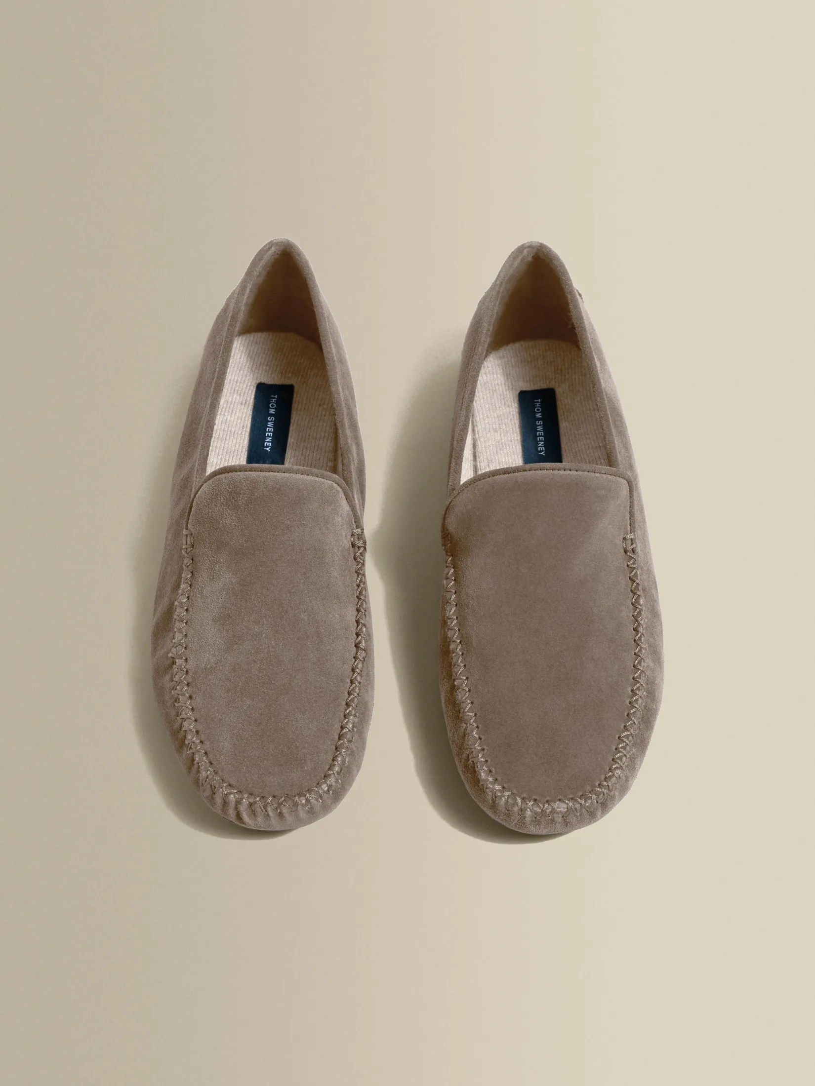 Clearance Cashmere Lined Suede Slippers Shoes|Accessories