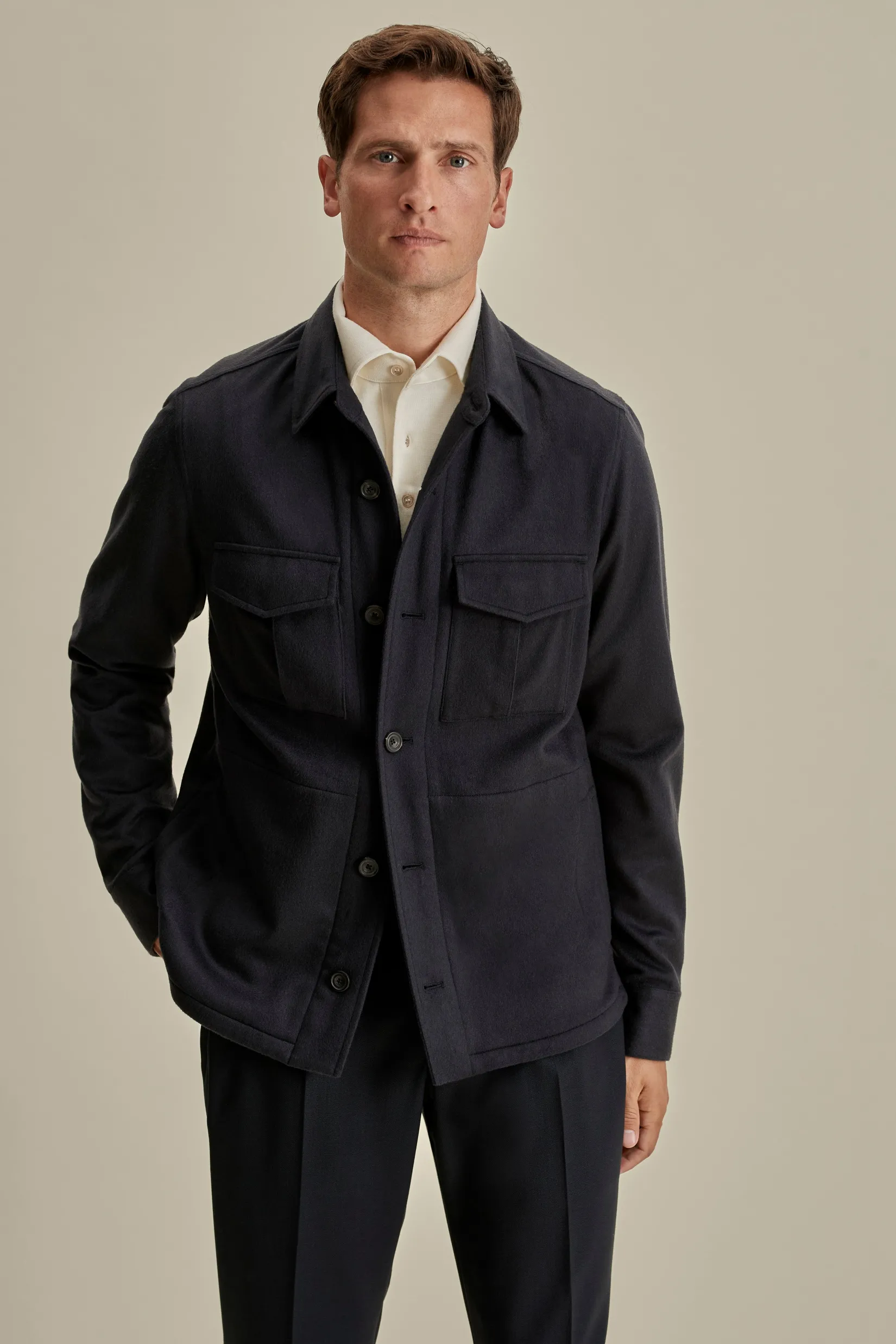 Hot Cashmere Overshirt Outerwear