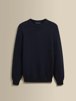 Sale Cashmere Raglan Crew Neck Sweater Knitwear
