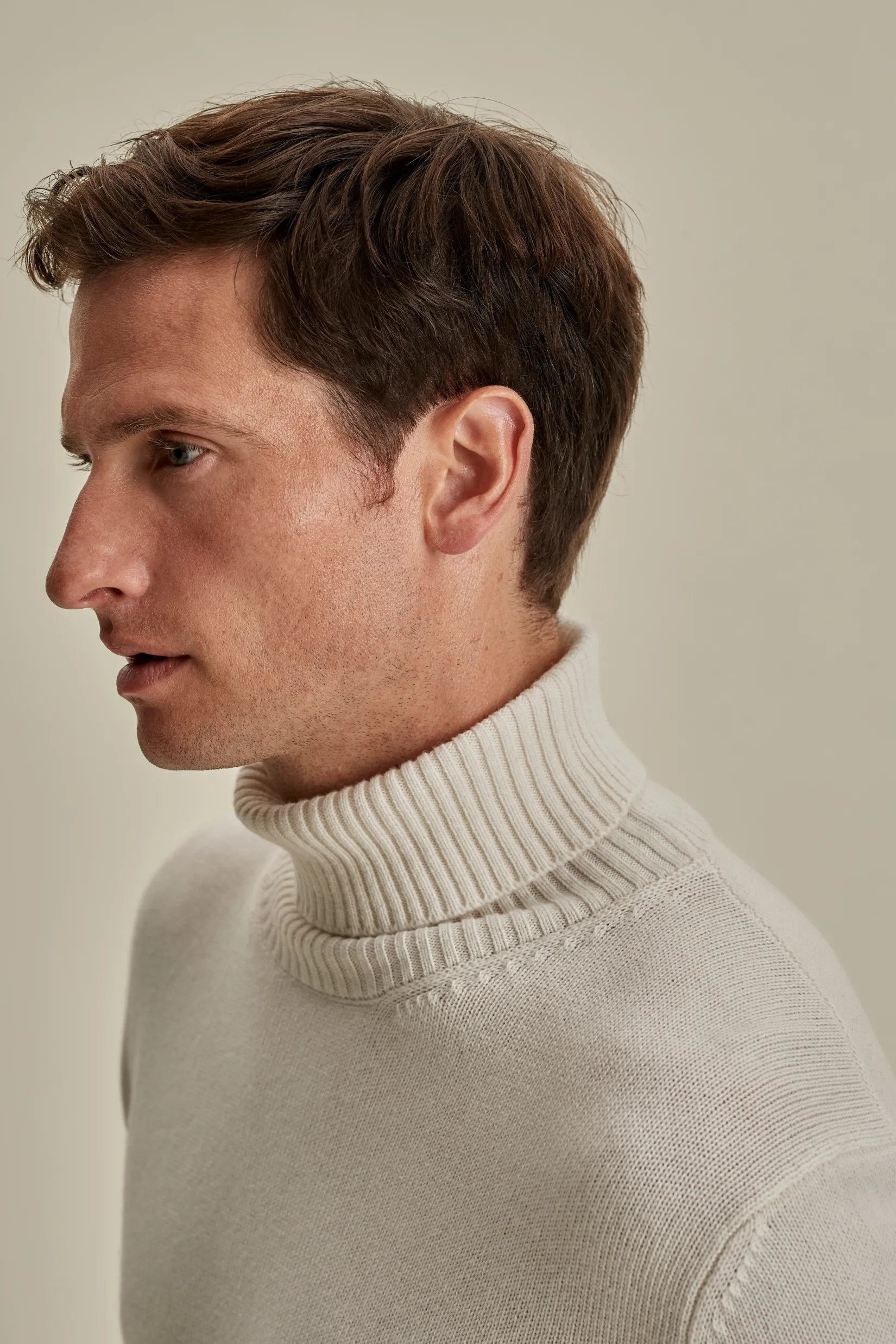 Clearance Cashmere Roll Neck Sweater Knitwear
