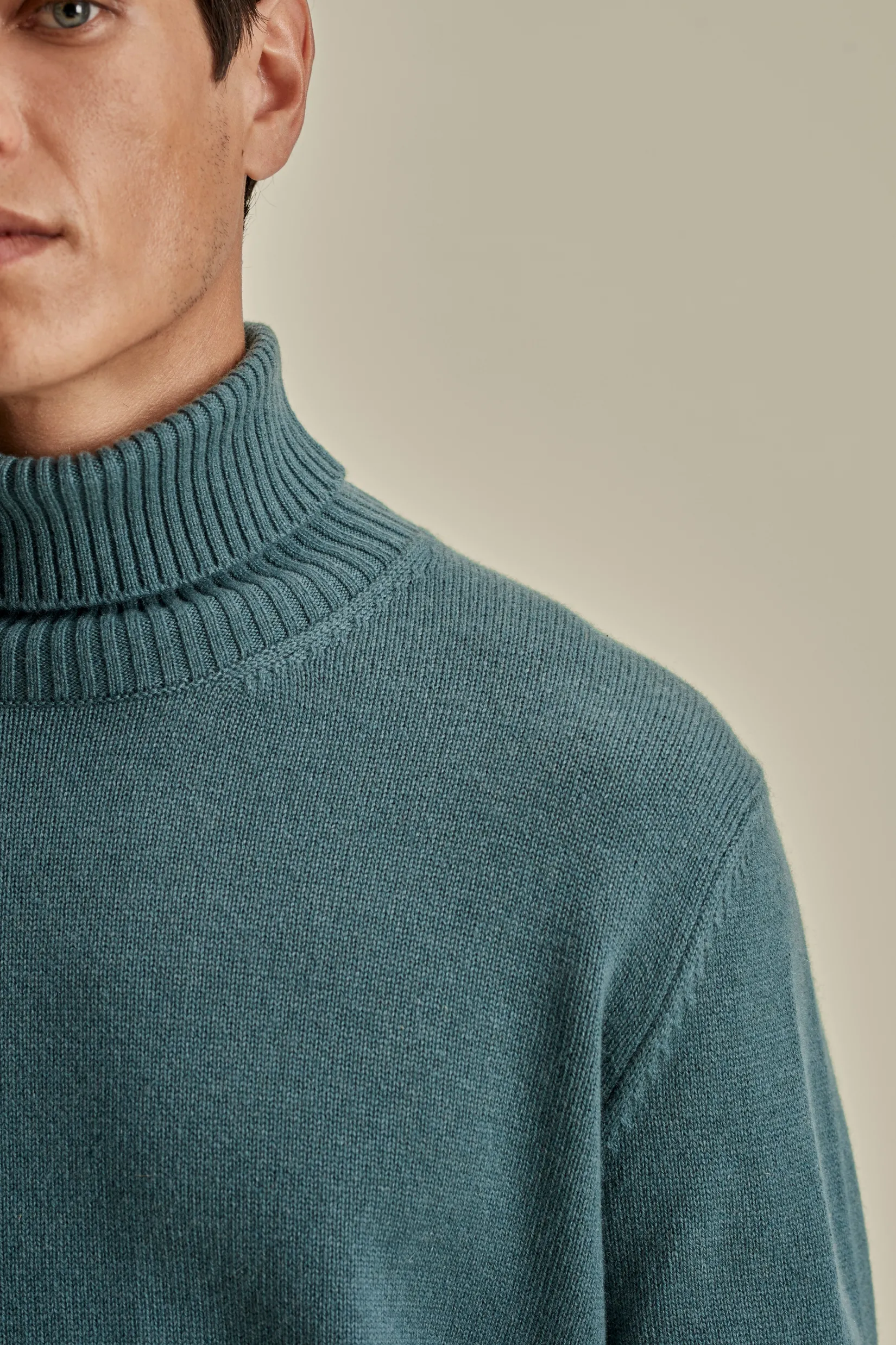 New Cashmere Roll Neck Sweater Knitwear