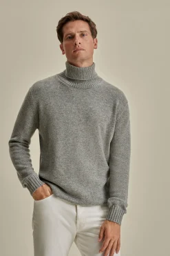 Clearance Cashmere Roll Neck Sweater Knitwear