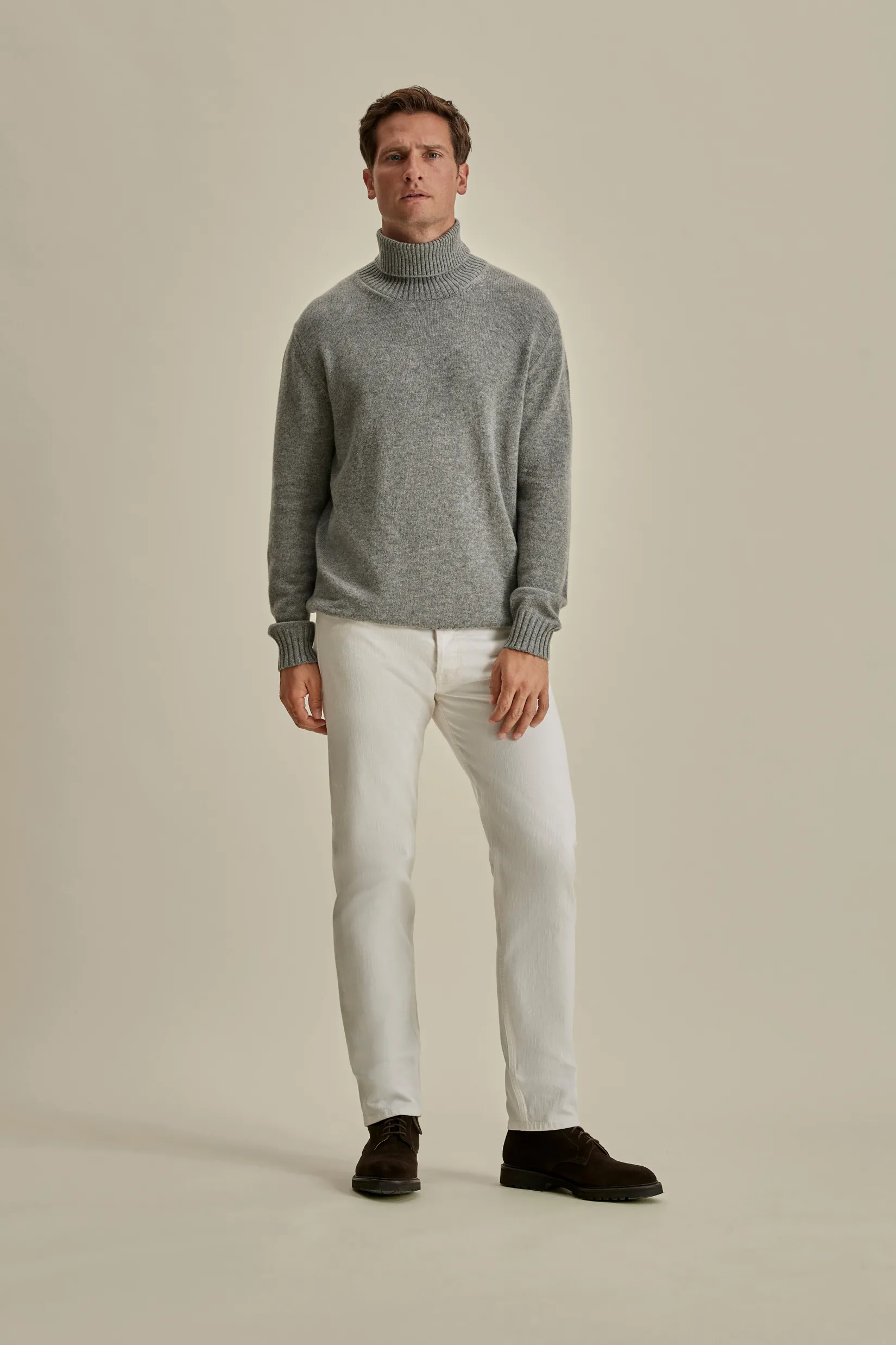 Clearance Cashmere Roll Neck Sweater Knitwear