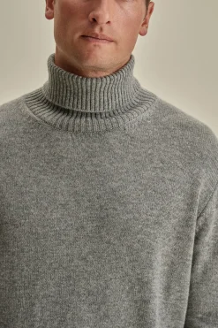 Clearance Cashmere Roll Neck Sweater Knitwear