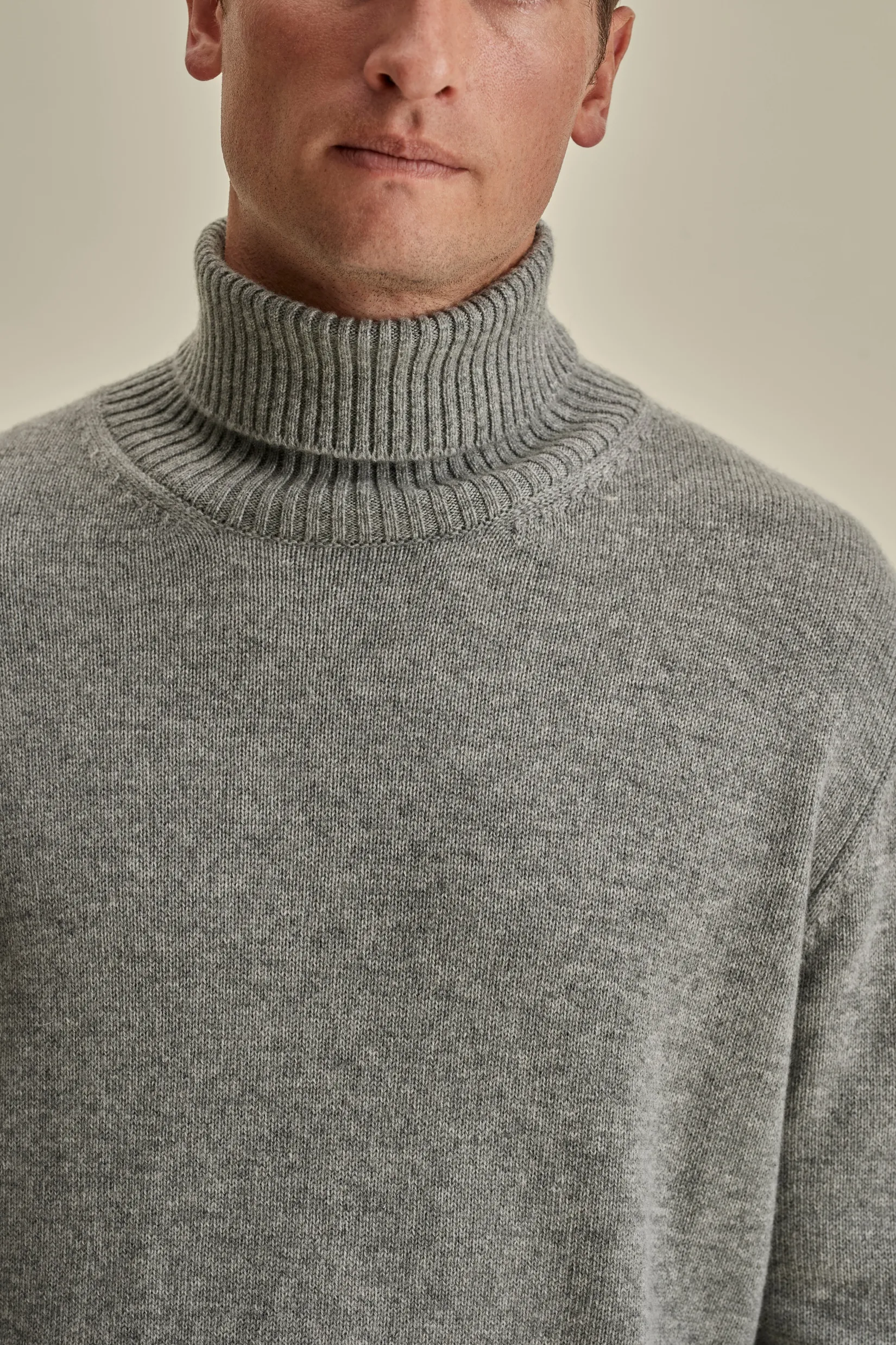 Clearance Cashmere Roll Neck Sweater Knitwear