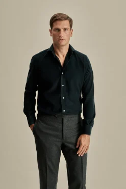 Clearance Corduroy Cutaway Collar Shirt Shirts