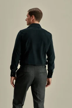 Clearance Corduroy Cutaway Collar Shirt Shirts