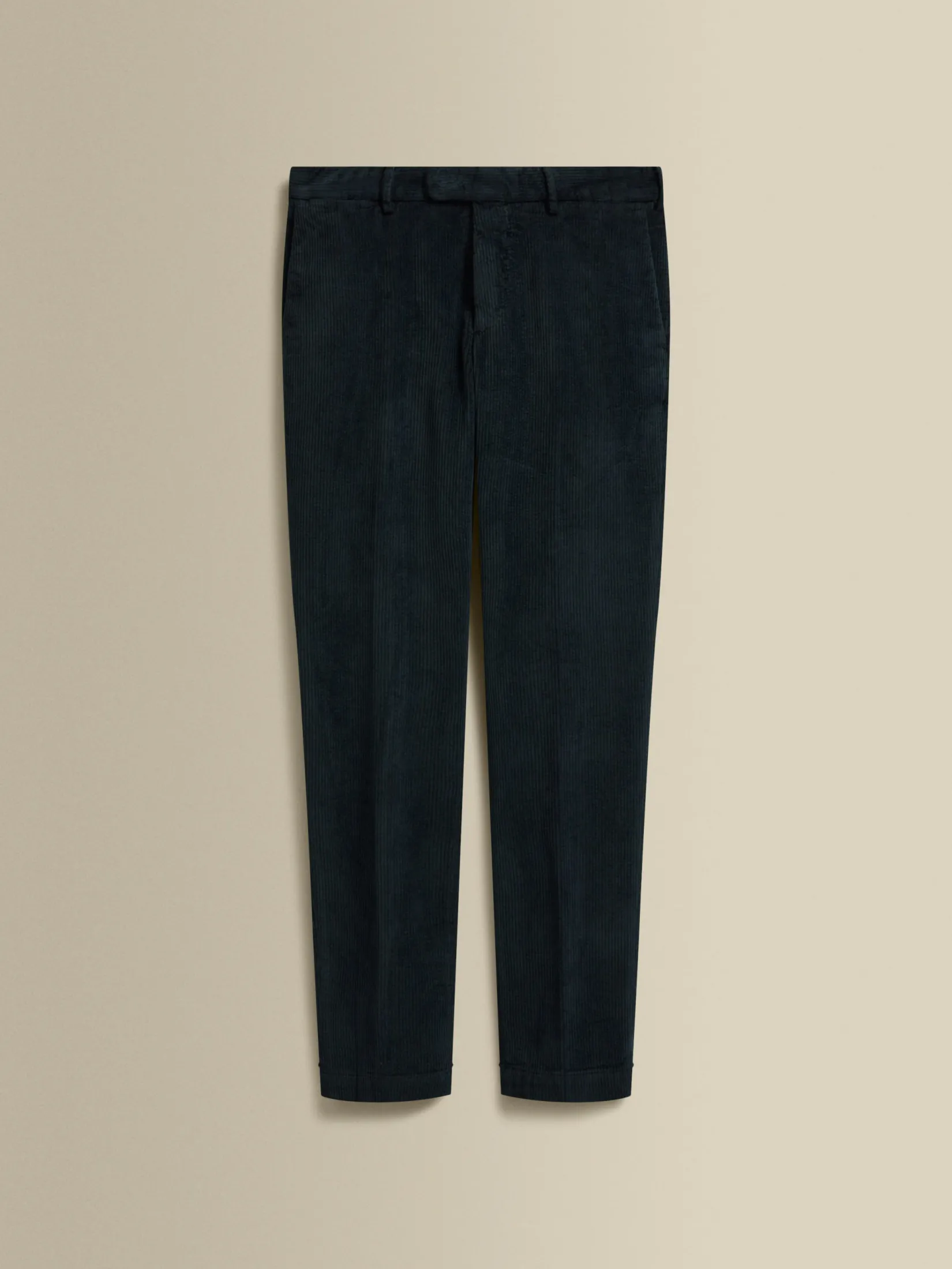 Online Corduroy Easy Fit Flat Front Chinos Trousers & Shorts