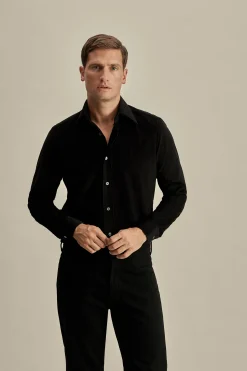 Corduroy Point Collar Shirt Shirts
