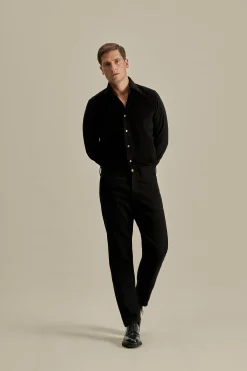 Corduroy Point Collar Shirt Shirts