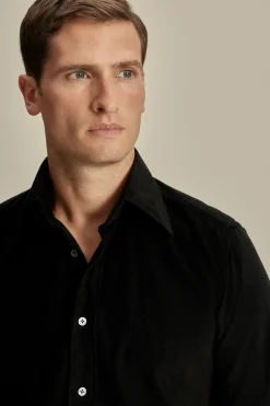 Corduroy Point Collar Shirt Shirts