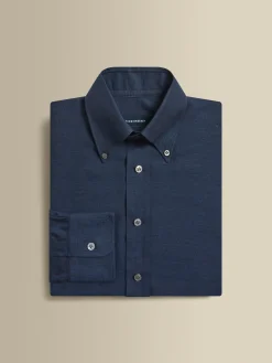Cotton Cashmere Casual Button Down Oxford Shirt Shirts