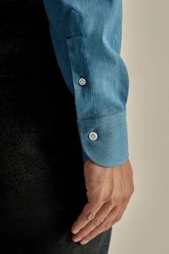 Clearance Cotton Cutaway Collar Shirt Shirts
