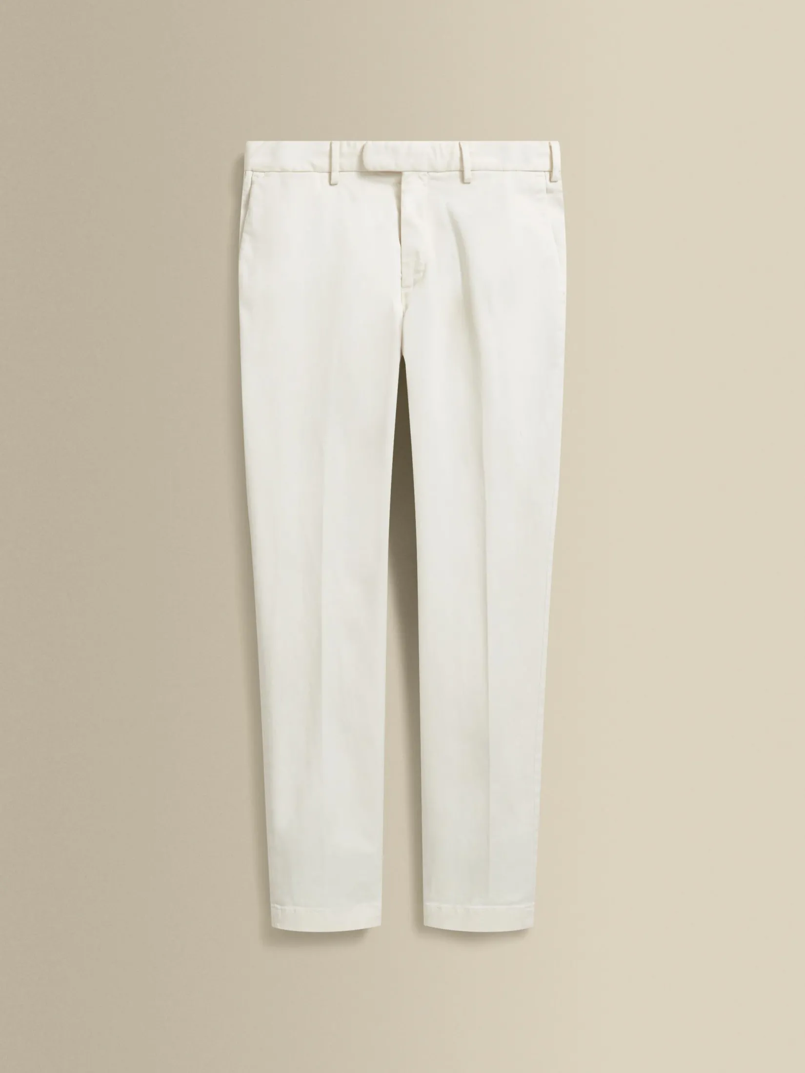 Outlet Cotton Easy Fit Flat Front Chinos Trousers & Shorts