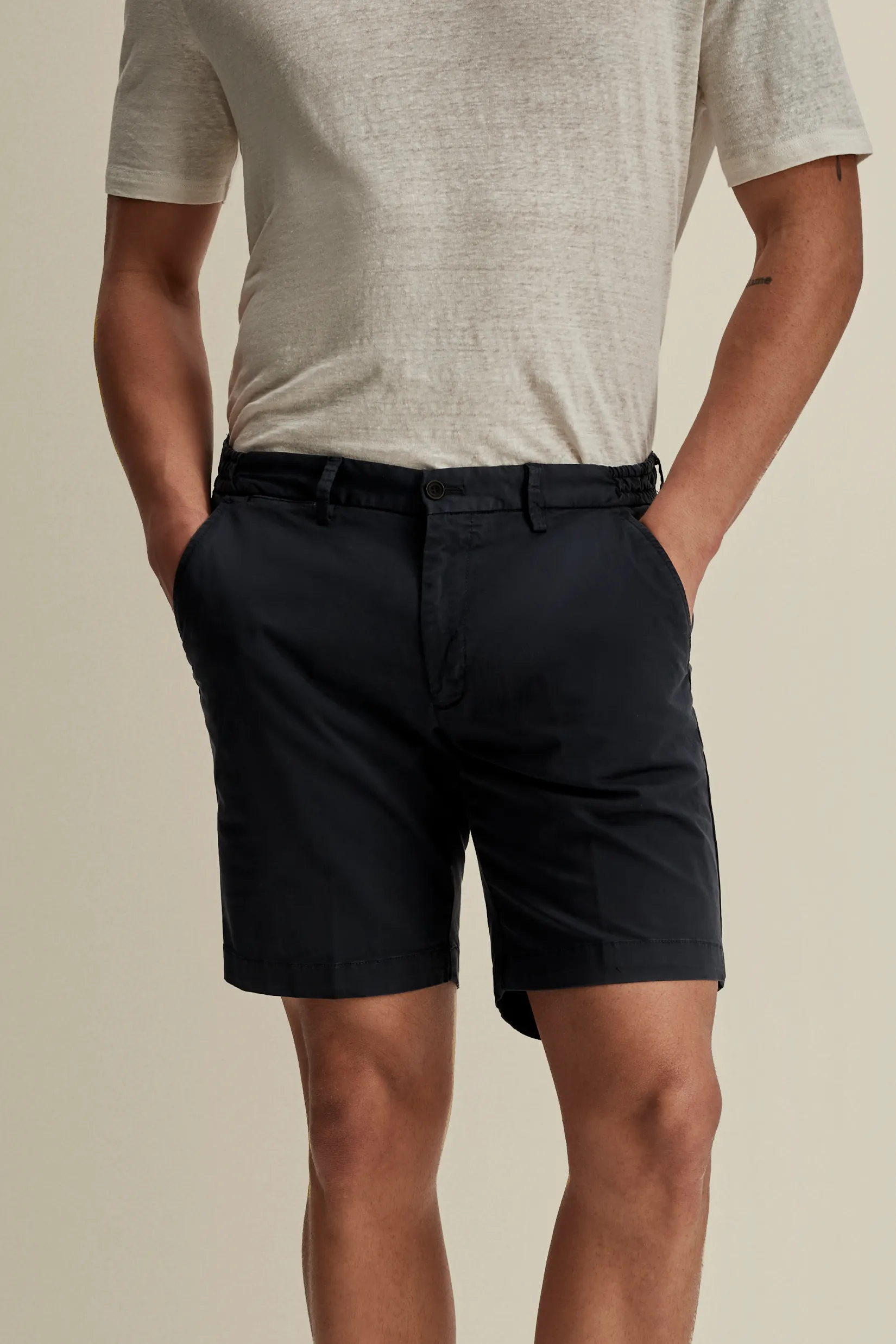 Sale Cotton Flat Front Casual Shorts Trousers & Shorts