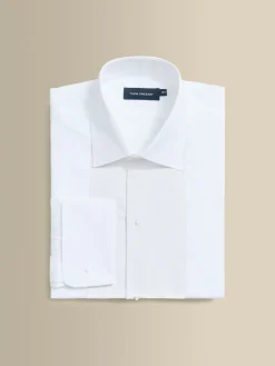Clearance Cotton Marcella Bib Front Formal Shirt Shirts