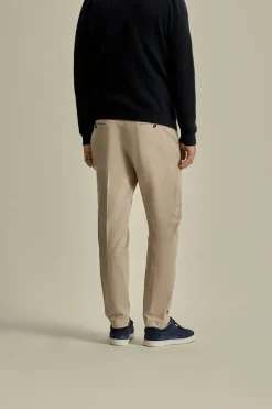 Cotton Single Pleat Chinos Trousers & Shorts