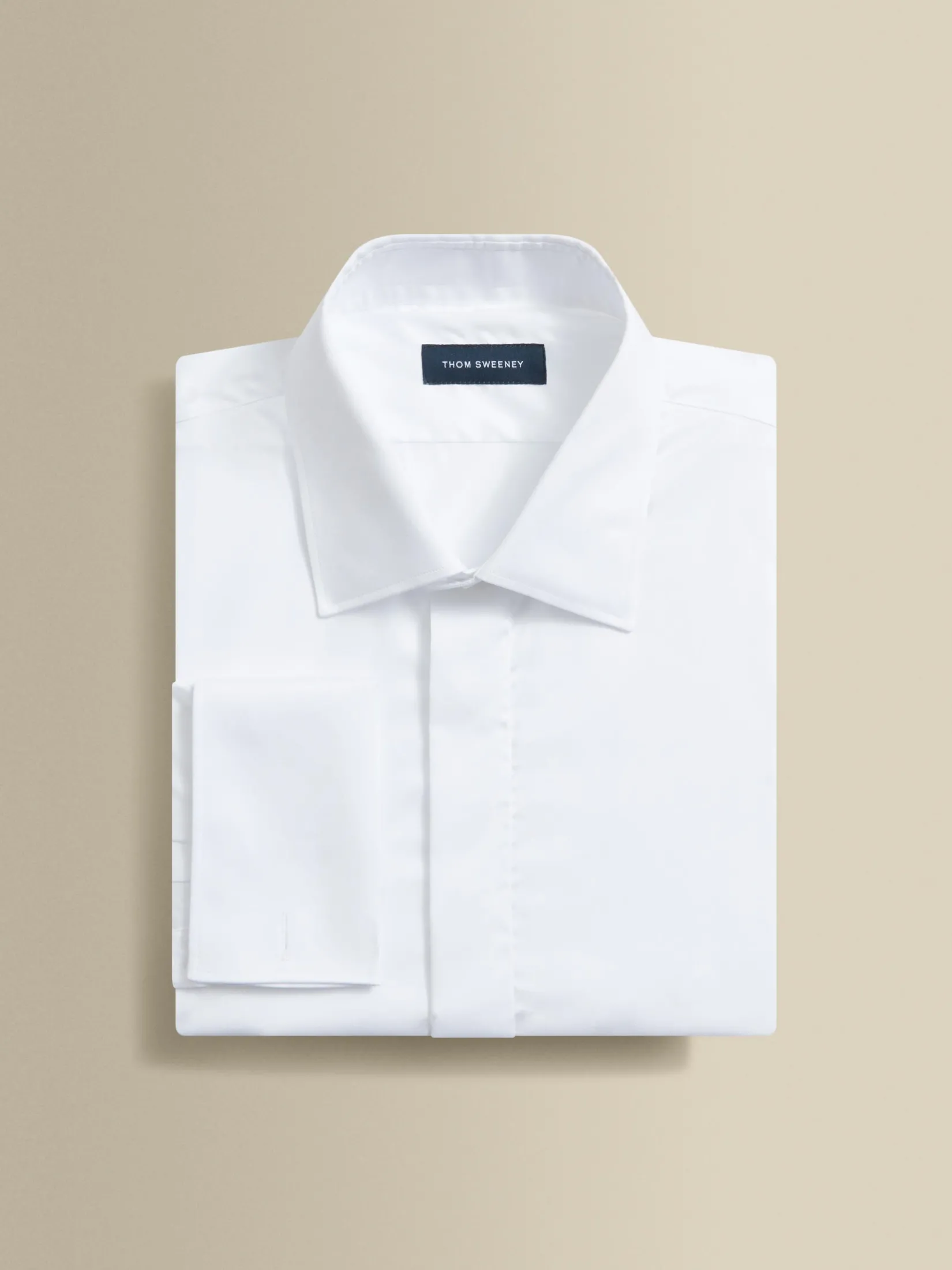 Sale Cotton Stretch Fly Front Dress Shirt Shirts