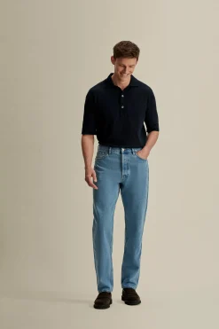 Hot Crepe Cotton Polo Shirt T-Shirts & Polos|Knitwear