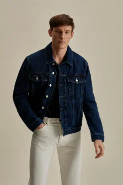 Clearance Denim Trucker Jacket Outerwear