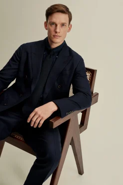 Best Double Breasted Wool Hopsack Jacket Tailoring