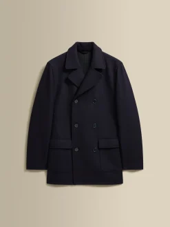 Best Double Wool Pea Coat Outerwear