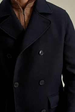 Best Double Wool Pea Coat Outerwear