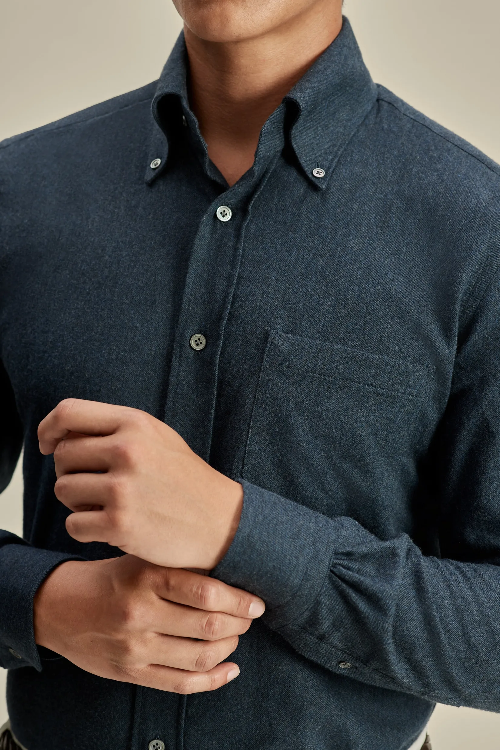Flannel Button Down Collar Shirt Shirts