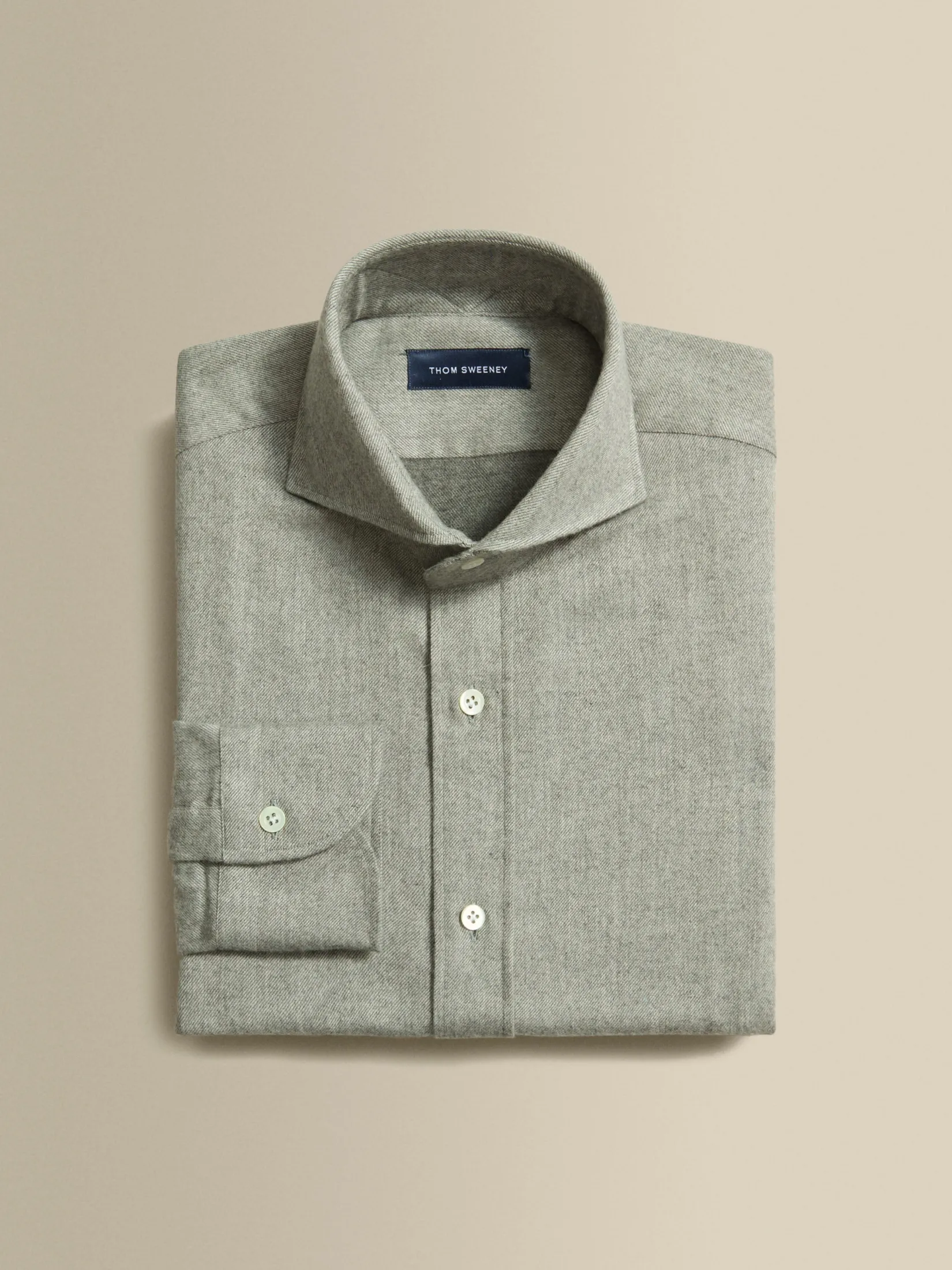 Hot Flannel Cutaway Collar Shirt Shirts