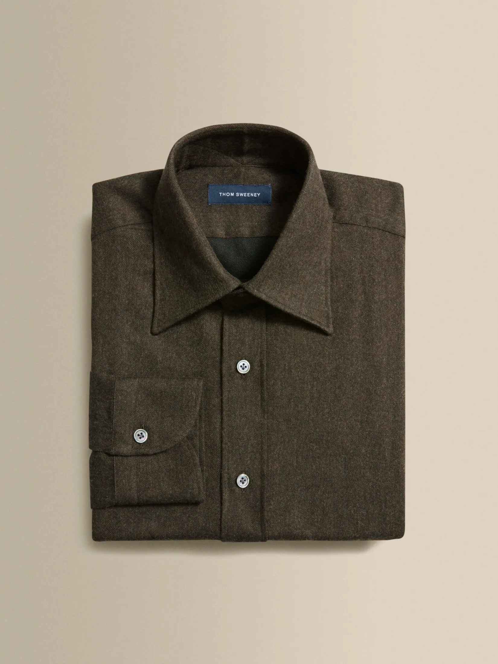 New Flannel Point Collar Shirt Shirts