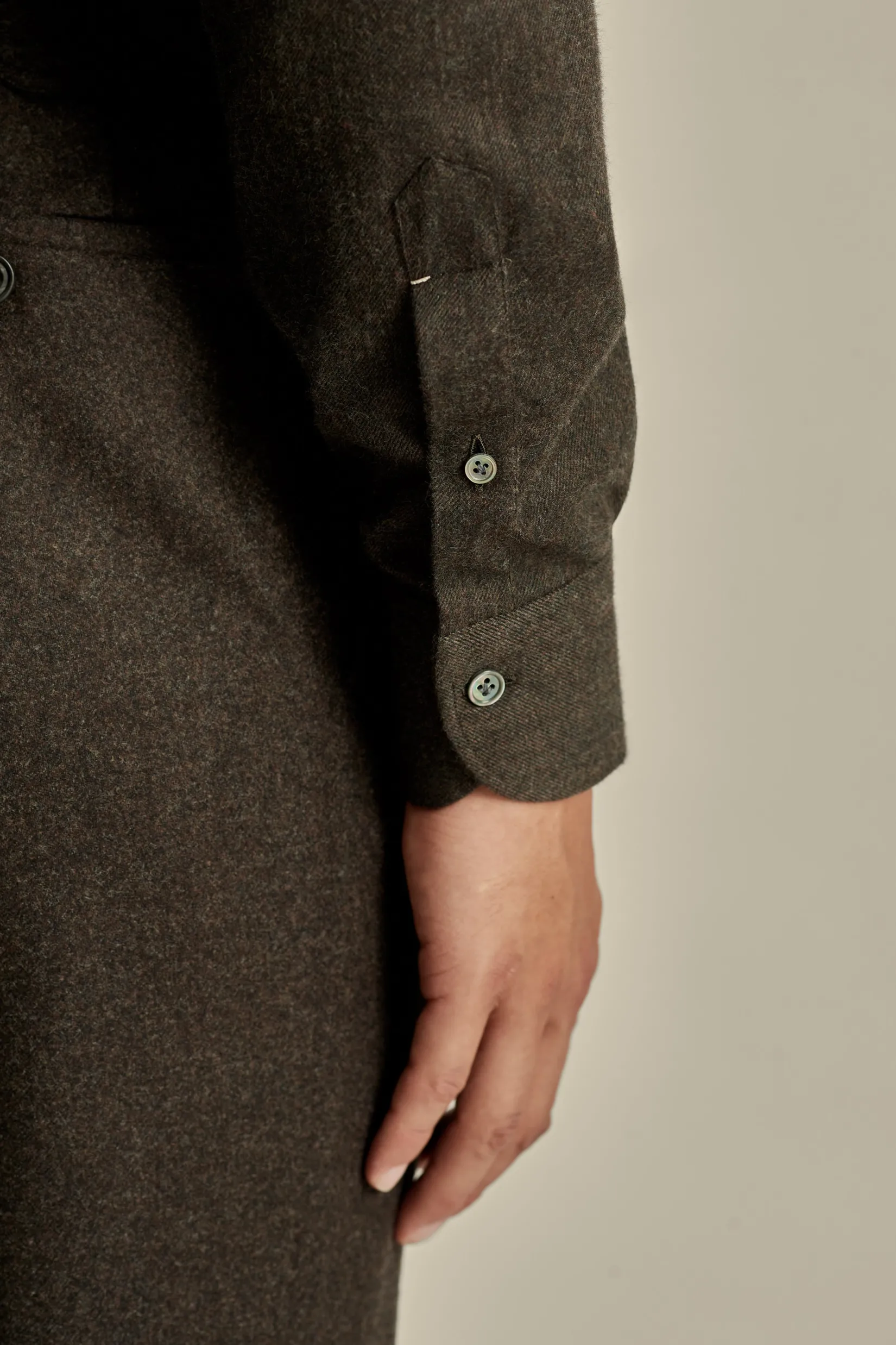 New Flannel Point Collar Shirt Shirts