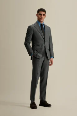 Sale Flannel Single Breasted Wool Suit Tailoring