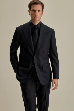 Hot Flannel Single Breasted Wool Suit Tailoring