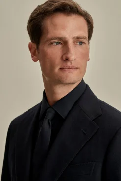 Hot Flannel Single Breasted Wool Suit Tailoring