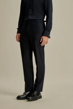 Hot Flannel Single Breasted Wool Suit Tailoring