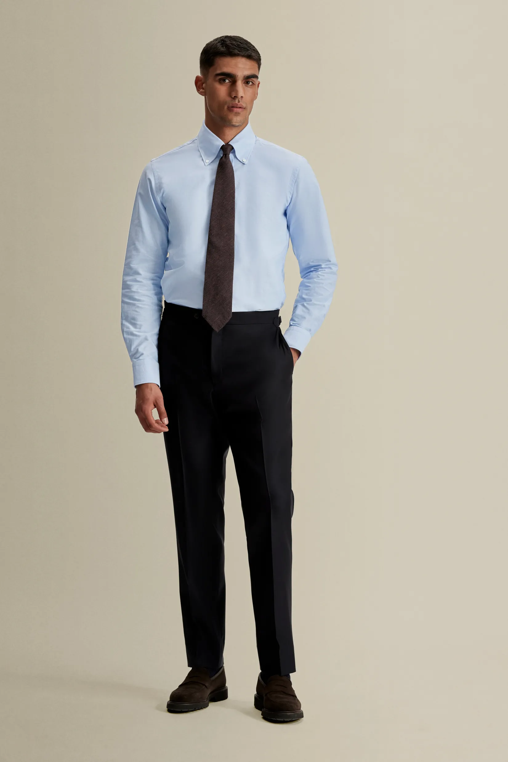 Discount Heavy Cotton Casual Button Down Oxford Shirt Shirts