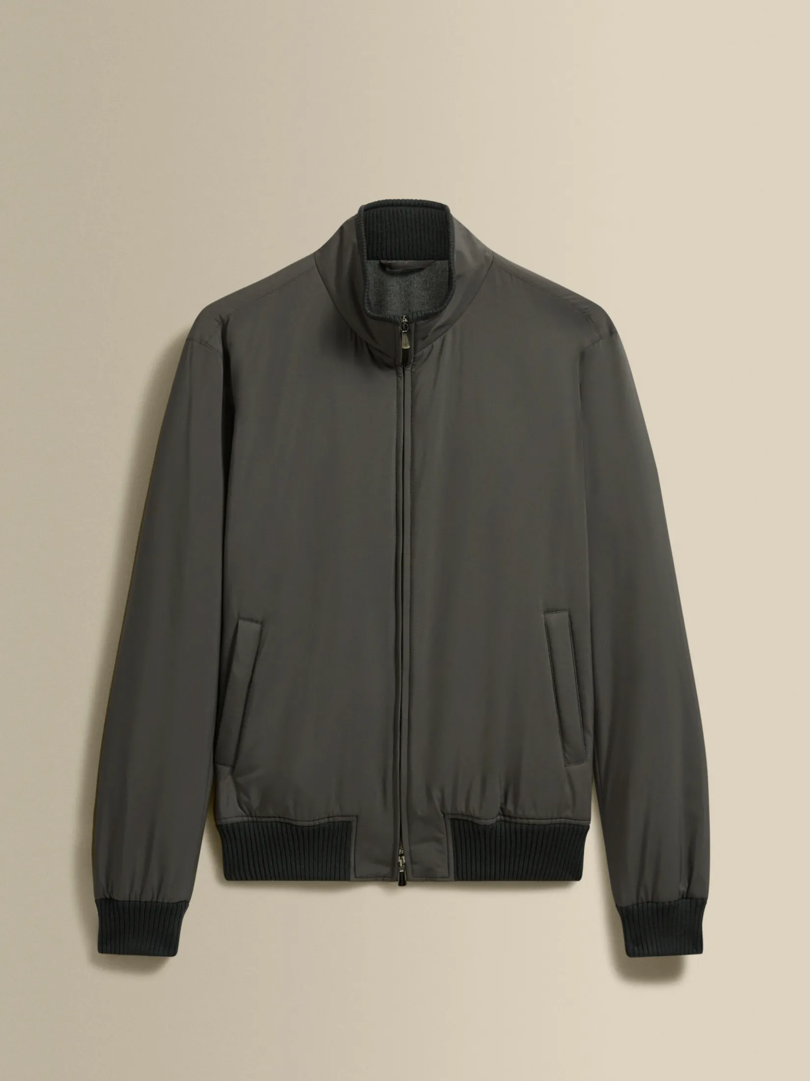 Discount Japanese Nylon Bomber Jacket Outerwear