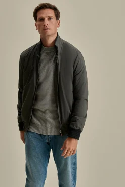 Discount Japanese Nylon Bomber Jacket Outerwear