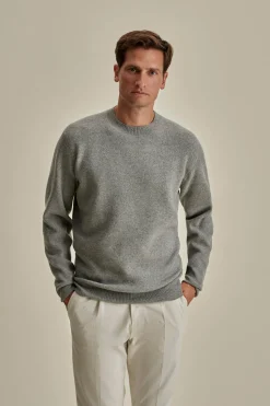 Japanese Wool Crew Neck Sweater Knitwear